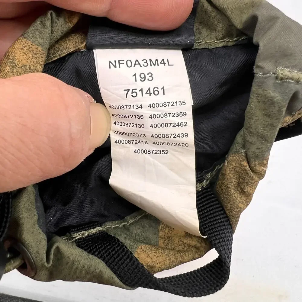 The North Face Mittens Youth L Large Montana Ski Goretex Camo Waterproof Snow